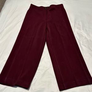 Ann Taylor High Waist Wide Leg Crop Pants.  Size 8.  Like New!